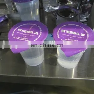 Automatic Plastic Cup Filing and Sealing Machine Good Price thumbnail-6