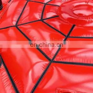 Red Inflatable Wipeout Wrecking Balls Arena Team Building Fun Wipe Out Games For Sale thumbnail-5