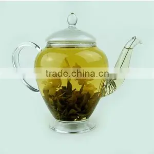 Handmade 450ml Glass Teapot for Blooming Tea thumbnail-1