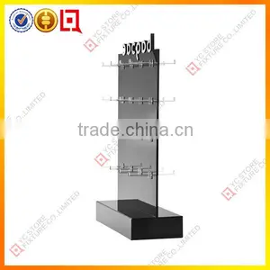 Double Side With Hooks Acrylic Jewellery Countertop Display Stand thumbnail-1