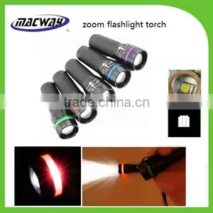 Aluminum Material Long Range Emergency Zoom Adjustable High Power Led Torch thumbnail-1