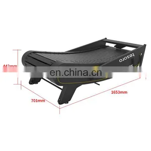 Semi-commercial Folding Running Machine Treadmill Self-powered Non-motorized Curved Manual Treadmill thumbnail-4