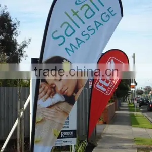 Fabric Single/double Side Advertisng Beach Flag thumbnail-1