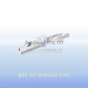 Single Hole Metal Chrome Slotted Stripping thumbnail-1