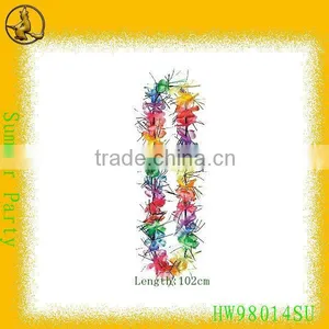 Hawaiian Rainbow Lei / Artificial Girls Luau Leis/Factory Direct Garland thumbnail-1