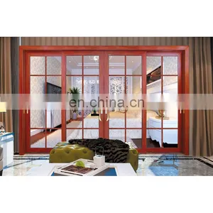 2019 New Wood Grain Aluminum Sliding Windows Dnd Doors Design thumbnail-2