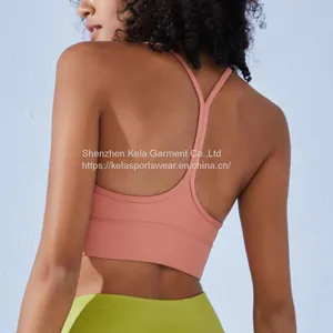 Factory Hot Sale Sportswear Running Fitness Wear Top High Quality Active Wear Yoga Sports Bra thumbnail-2