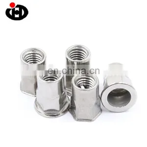 Stainless Steel Self-locking Nuts Hexagon Self-locking Nylon Nuts thumbnail-5