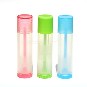 Wholesale 5g Empty Plastic Lipstick Lip Balm Tube Container Lip Gloss Container thumbnail-2