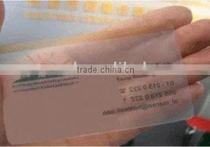Transparent Business Card thumbnail-1