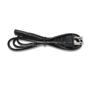 Factory Direct Sales 5FT UL Standard 125V Tow Pin AC Power Cord Extension Cord Electric Supplies for Home Appliance thumbnail-2