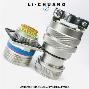 J599 Series Circular Connector Plug Socket J599-26FE35SN-H J599-20FE35PN-H thumbnail-3