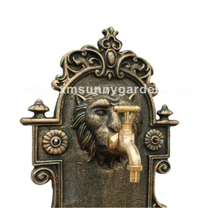 Xmsunny Gardens Heavy Duty Cast Garden Water Fountain Wall Mounted Fountain thumbnail-4
