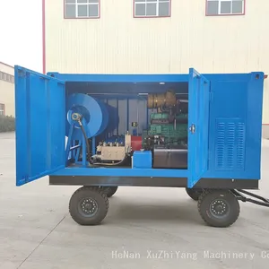 High Pressure Sewer Cleaning Equipment Drain Jetting Machine 240bar Sewer Cleaning Machine thumbnail-2