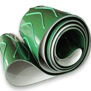 Chevron Pattern on Top PVC Conveyor Belt for Incline Conveying thumbnail-3