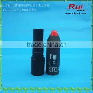 New! Matte Plastic Lip Pencil Tube, Pen Shape Lipstick Tube, Lip Lolor Tube With Pen Shape Screw Cover thumbnail-1