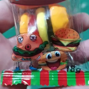 Big Gummy 18g Burger Gummy and Pizza Gummy Sweet Candy for Family and Friends to Share thumbnail-2