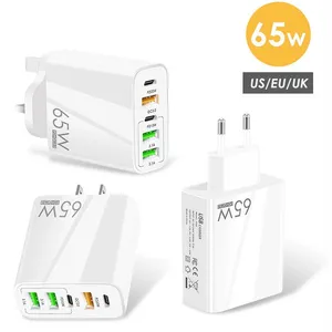 65W Fast Charger Five Ports PD + 3 USB thumbnail-1