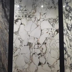 Arabescato Marble Sintered Stone White Arabescato Slab Background Wall Villa thumbnail-4