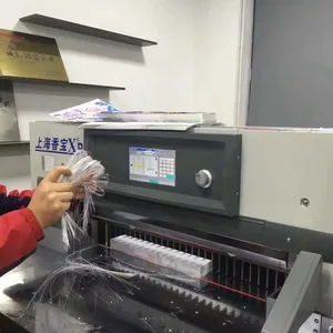 Shanghai Xiangbao Horizon XB-QZK1150CW High-end Hydraulic Program-controlled Paper Cutting Machine thumbnail-3