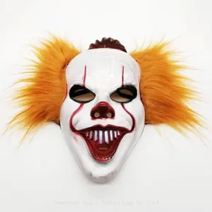 Realistic Silicone Clown Masks Pennywise Inspired for Halloween Horror Cosplay & Masquerade Parties thumbnail-3