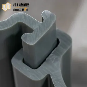 Plastic Sheet Pile U Type Seawall Retaining Wall PVC Sheet Pile Vinyl Sheet Piling for Water Control Solution thumbnail-5
