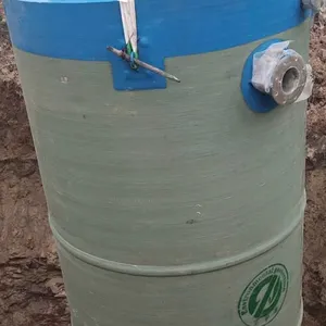 GRP Integrated Lifting Pump Station Sewage Rainwater Collection Factory Direct thumbnail-1