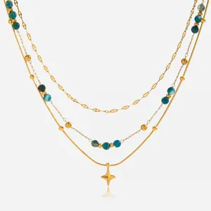 18K Gold PVD Plated Stainless Steel Necklace Charm With Warranty Included thumbnail-5