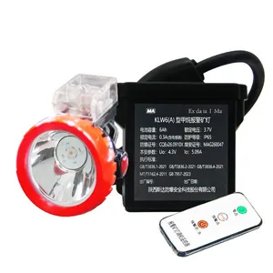 Aufladbare KLW6LM(A) Methangas-Alarmanlage mit LED-Bergmannskopflampe, passt zu Bergbau-Schutzhelmen thumbnail-5