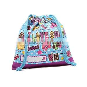 Cheap Promotional Eco Cotton Drawstring Bag Hemp Custom Drawstring Bags thumbnail-3