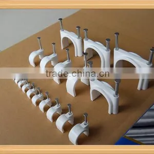 Yueqing Wholesale PE Material Plastic Nail Cable Clips thumbnail-1