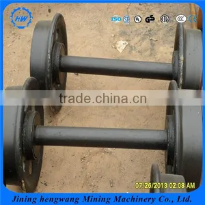 Customizable Strength Loading Cast Iron Or Cast Steel Mine Car Wheel/Rail Wheel Axles/Mining Gauge Wheels thumbnail-2
