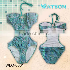 Women One Piece Swimwear Swimsuit Monokini thumbnail-1