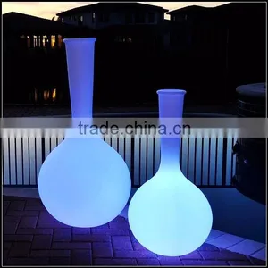 PE Plastic Solar Light for Flowerpot With Solar LED Light YXF-5210S thumbnail-3