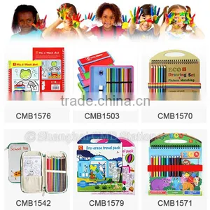 Safe Portable Drawing Set for Kids With Color Crayon and Drawing Pad thumbnail-6