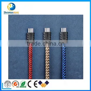 Factory Directly Offer Nylon Braided 2.1A Copper Core Lphone Data Cable . thumbnail-3