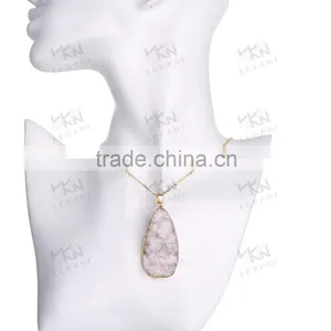 Mixed Order Available White Stone Necklace for Men thumbnail-5