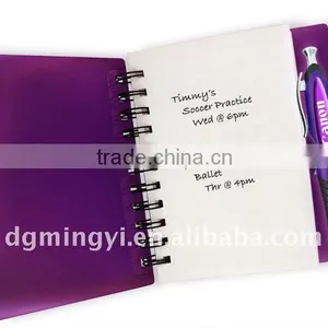 Eco-friendly Hard Cover Notebook With Ball Pen thumbnail-1
