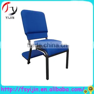 Wholesale Foshan Cheap Gray Fabric Church Chairs thumbnail-1