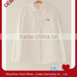High Quality School White Shirt Wholesale thumbnail-1