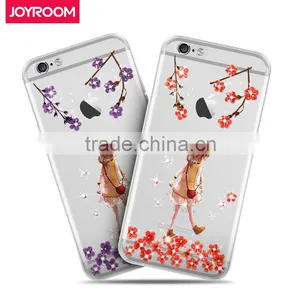 Joyroom Glitter Rhinestone Shiny Case for IPhone 6s Fairy IV Series Soft TPU Shockproof Back Case for IPhone 6 4.7 MT-5799 thumbnail-1