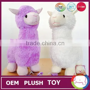 New Customized OEM Design Stuffed Alpaca Toy thumbnail-4