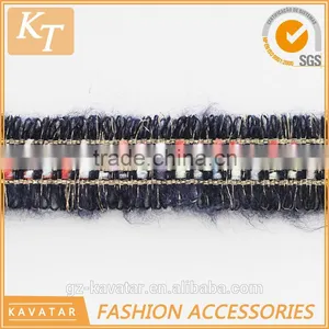 Latest Design Black Trimming With Golden Silk thumbnail-4