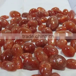 AAA Grade NATURAL Sunstone Gemstone Cabochons thumbnail-4