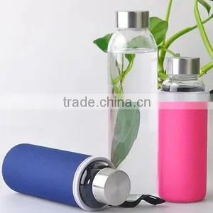 Simple Design High Quality Glass Cup Set With Neoprene Material thumbnail-3