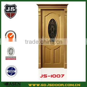 Melamine Finish Walnut Wood Interior Door thumbnail-5