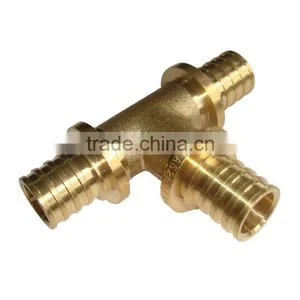 PEX Brass Fiting/sliding Fittings (equal Tee) thumbnail-1