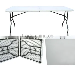 6 ft Family Home Outdoor Furniture,plastic Folding Dining Table,HY-Z183 thumbnail-3