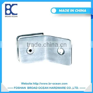 DL-013 China Suppliers 135 Degree Stainless Steel Plastic Glass Clamp for Shower Door thumbnail-1