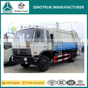Dongfeng Chassis 8 Cubic Meters Garbage Refuse Compactor Truck thumbnail-2